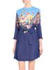 Etro Etro Placed Floral Tie Waist Mini Dress - 1