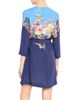 Etro Etro Placed Floral Tie Waist Mini Dress - 4