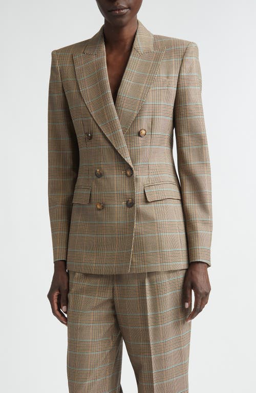 Etro Etro Plaid Double Breasted Blazer