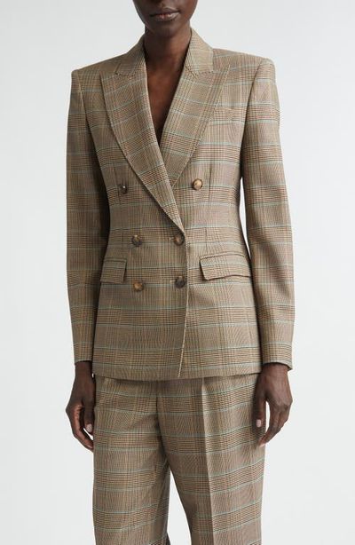 Etro Etro Plaid Double Breasted Blazer