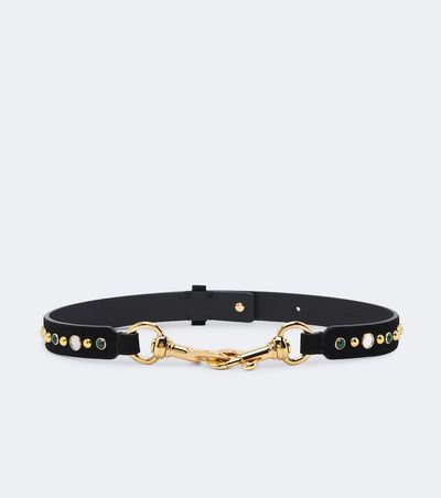 Etro Etro Pony embellished suede belt