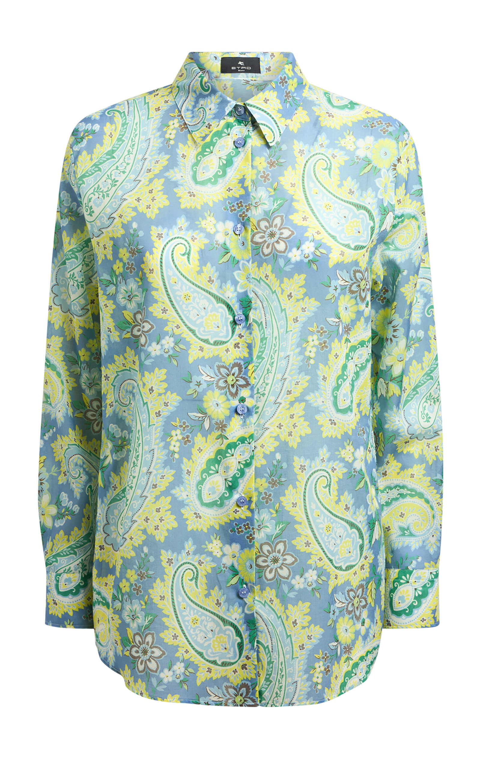 Etro Etro Printed Cotton ButtonDow Shirt
