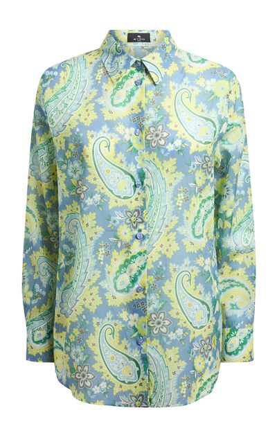 Etro Etro Printed Cotton ButtonDow Shirt