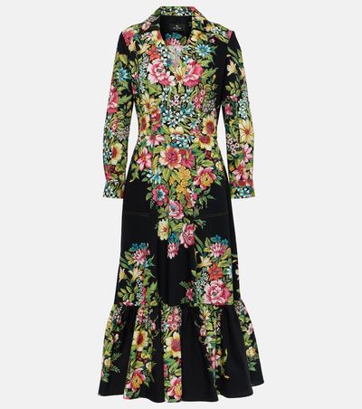 Etro Etro Printed cotton midi dress
