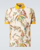 Etro Etro Printed cotton piqué polo shirt - 1