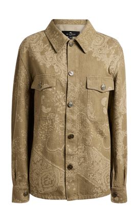Etro Etro Printed CottonDenim Shirt
