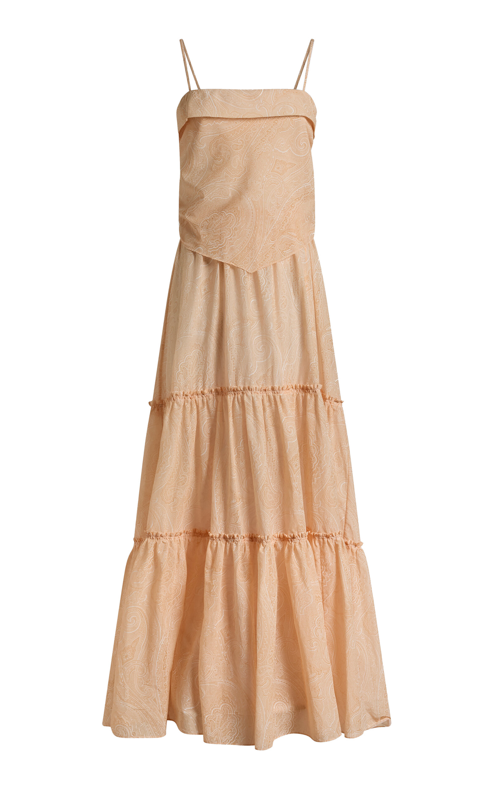 Etro Etro Printed CottonSilk Maxi Dress
