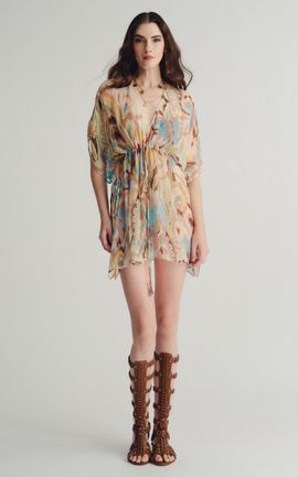 Etro Etro Printed Creponne Caftan
