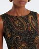 Etro Etro Printed ribbed-knit maxi dress - 3