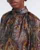 Etro Etro Printed silk-blend blouse - 3