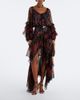 Etro Etro Printed silk chiffon gown - 2