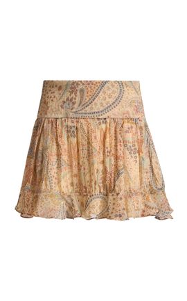 Etro Etro Printed Silk Mini Skirt
