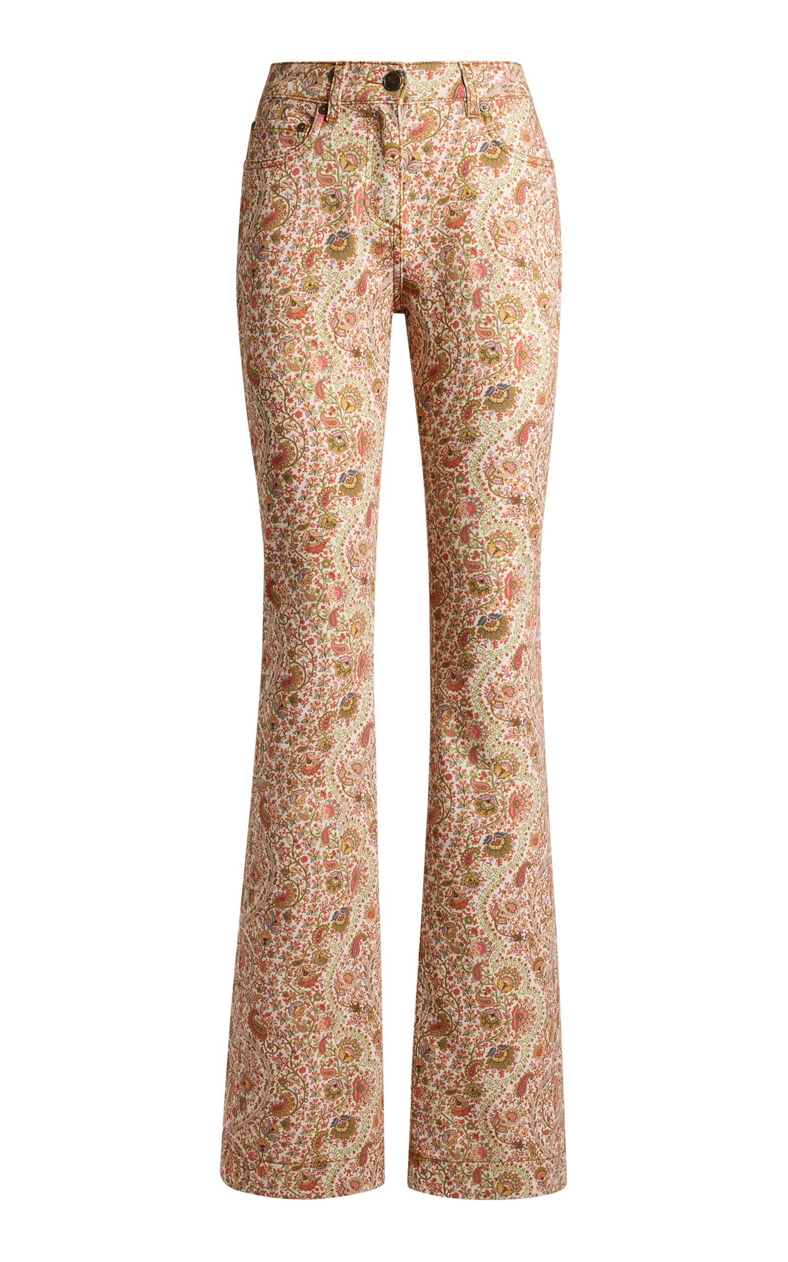 Etro Etro Printed StretchDenim Bootcut Jeans