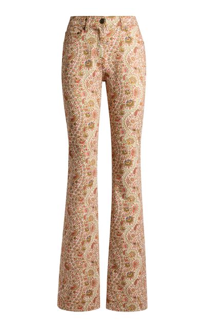 Etro Etro Printed StretchDenim Bootcut Jeans