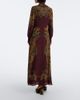 Etro Etro Printed tie-neck maxi dress - 6