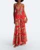 Etro Etro Printed tiered cotton maxi dress - 2