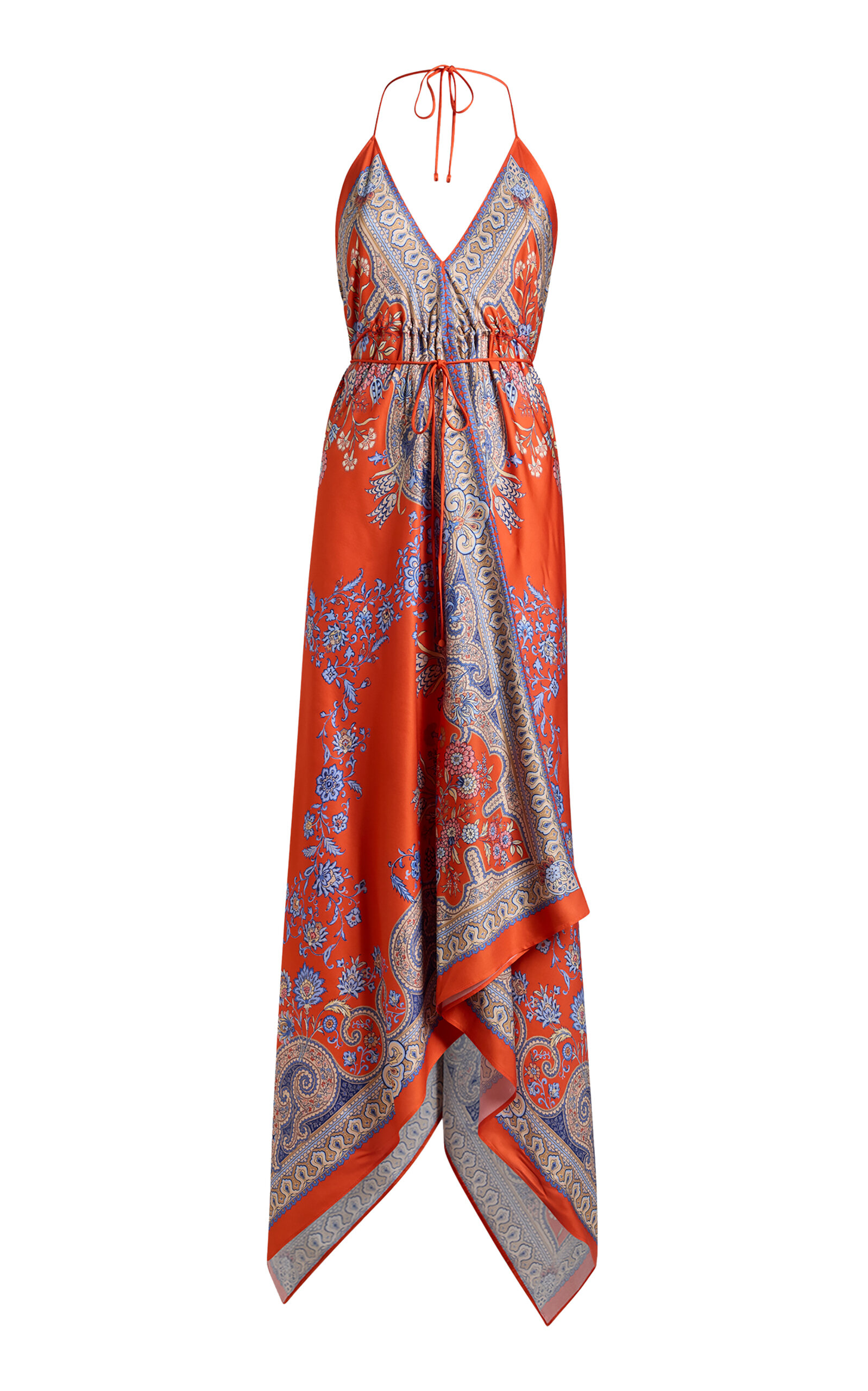 Etro Etro Printed Twill Midi Dress