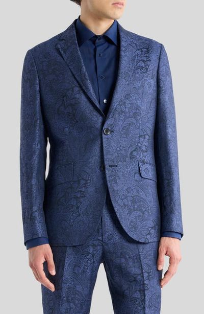 Etro Etro Roma Paisley Linen & Cotton Sport Coat