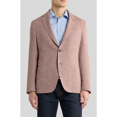 Etro Etro Roma Textured Cotton & Linen Sport Coat