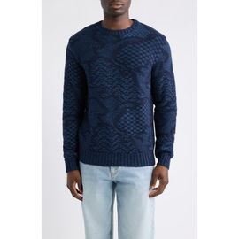 Etro Etro Roma Wool Blend Jacquard Sweater