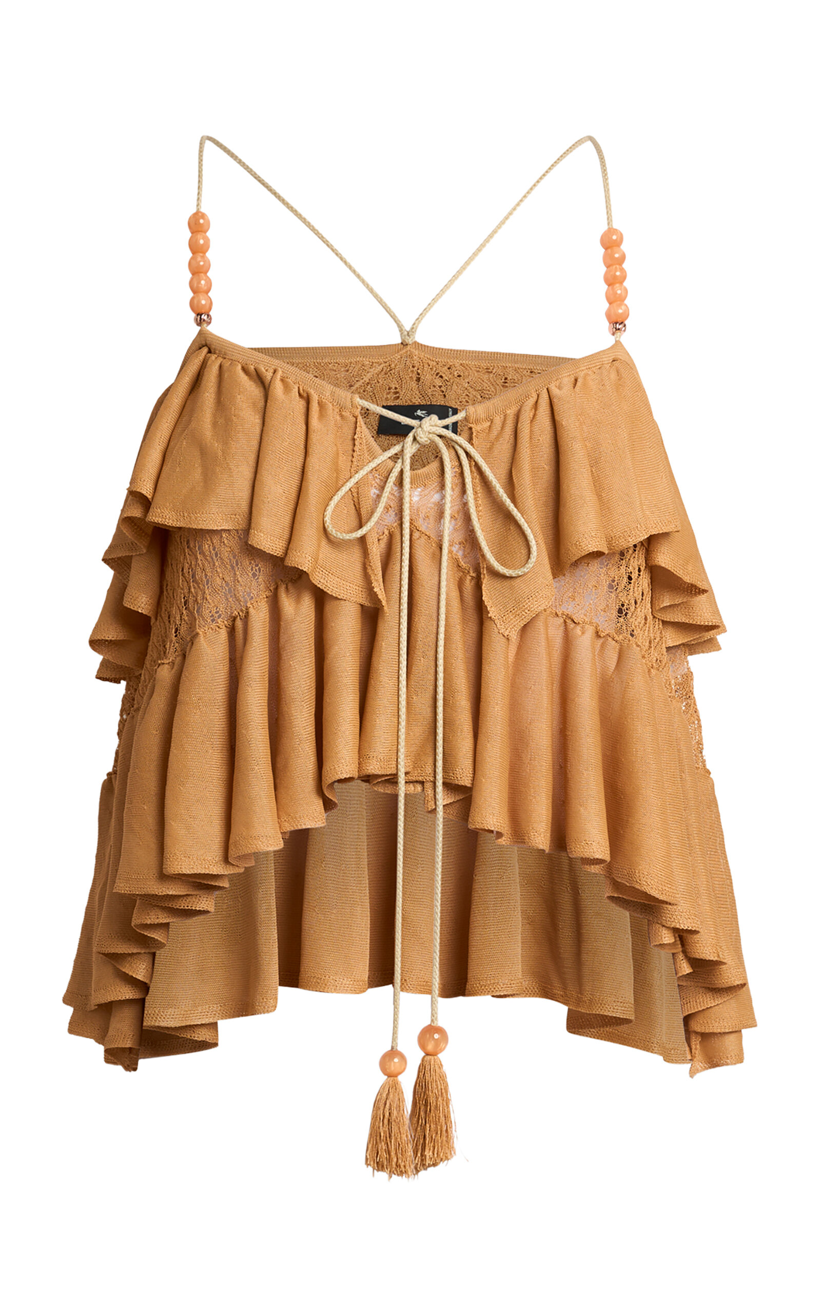 Etro Etro Ruffled Knit Top