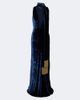 Etro Etro Scarf-detail velvet gown - 1