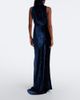 Etro Etro Scarf-detail velvet gown - 6