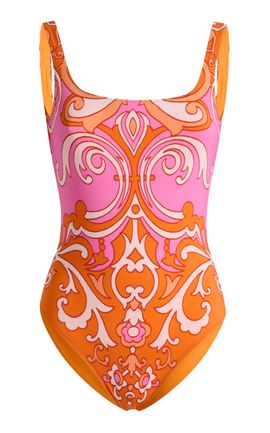 Etro Etro ScoopNeck OnePiece Bathing Suit