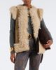 Etro Etro Shearling-lined embroidered vest - 2