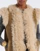 Etro Etro Shearling-lined embroidered vest - 3