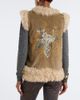 Etro Etro Shearling-lined embroidered vest - 6