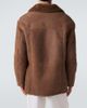 Etro Etro Shearling-trimmed leather jacket - 4