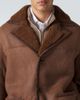 Etro Etro Shearling-trimmed leather jacket - 5
