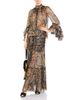 Etro Etro Silk Blend Metallic Paisley Blouse - 2