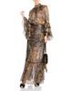 Etro Etro Silk Blend Metallic Paisley Blouse - 6