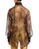 Etro Etro Silk Blend Ruffle Front Shirt - 3