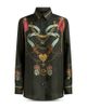 Etro Etro Silk Printed Long Sleeve Shirt - 1