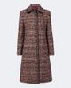 Etro Etro Single-breasted tweed coat - 1