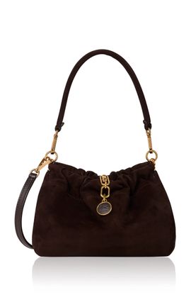 Etro Etro Small Vela Blossom Suede Shoulder Bag