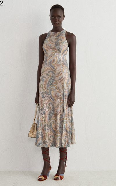 Etro Etro Small Vela Raffia Shoulder Bag