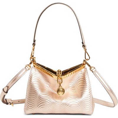 Etro Etro Small Vela Wave Leather Shoulder Bag