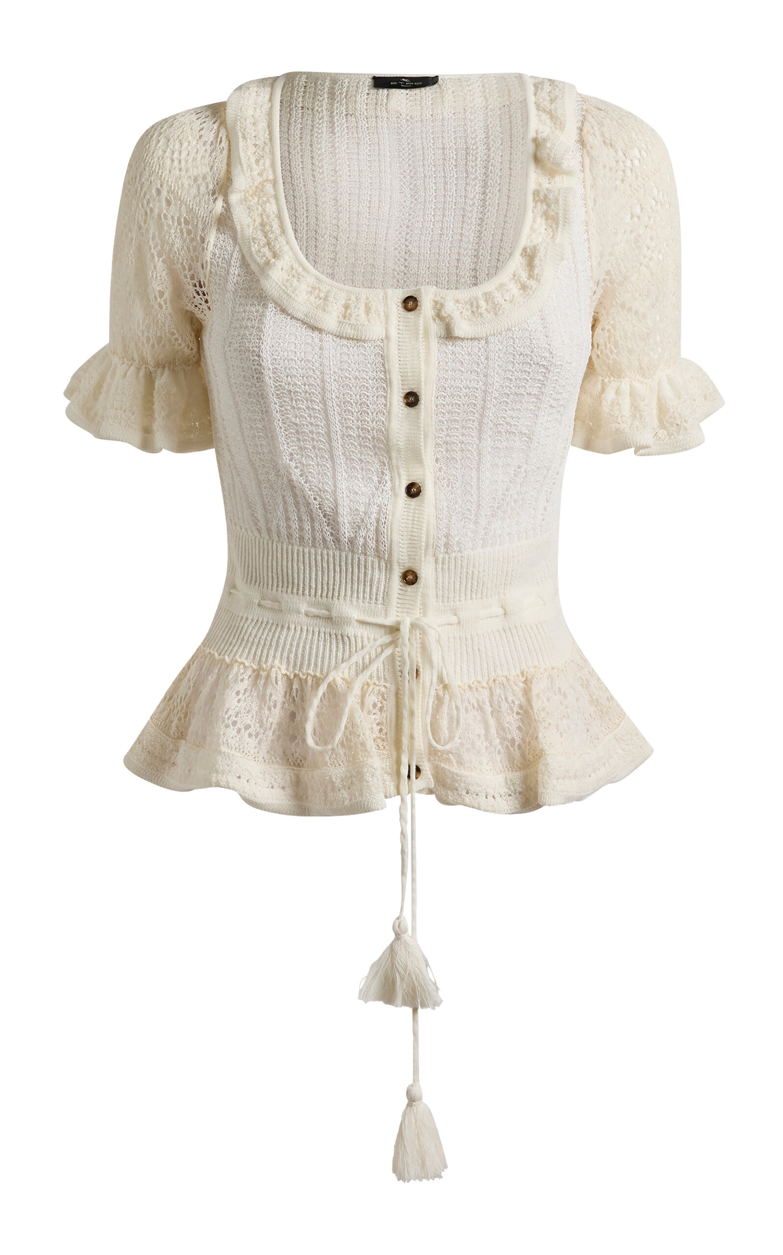 Etro Etro TieDetailed Knit Top