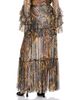 Etro Etro Tiered Metallic Maxi Skirt - 3