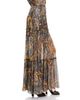 Etro Etro Tiered Metallic Maxi Skirt - 4