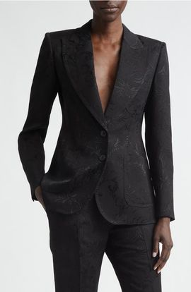Etro Etro Tonal Floral Paisley Jacquard Jacket