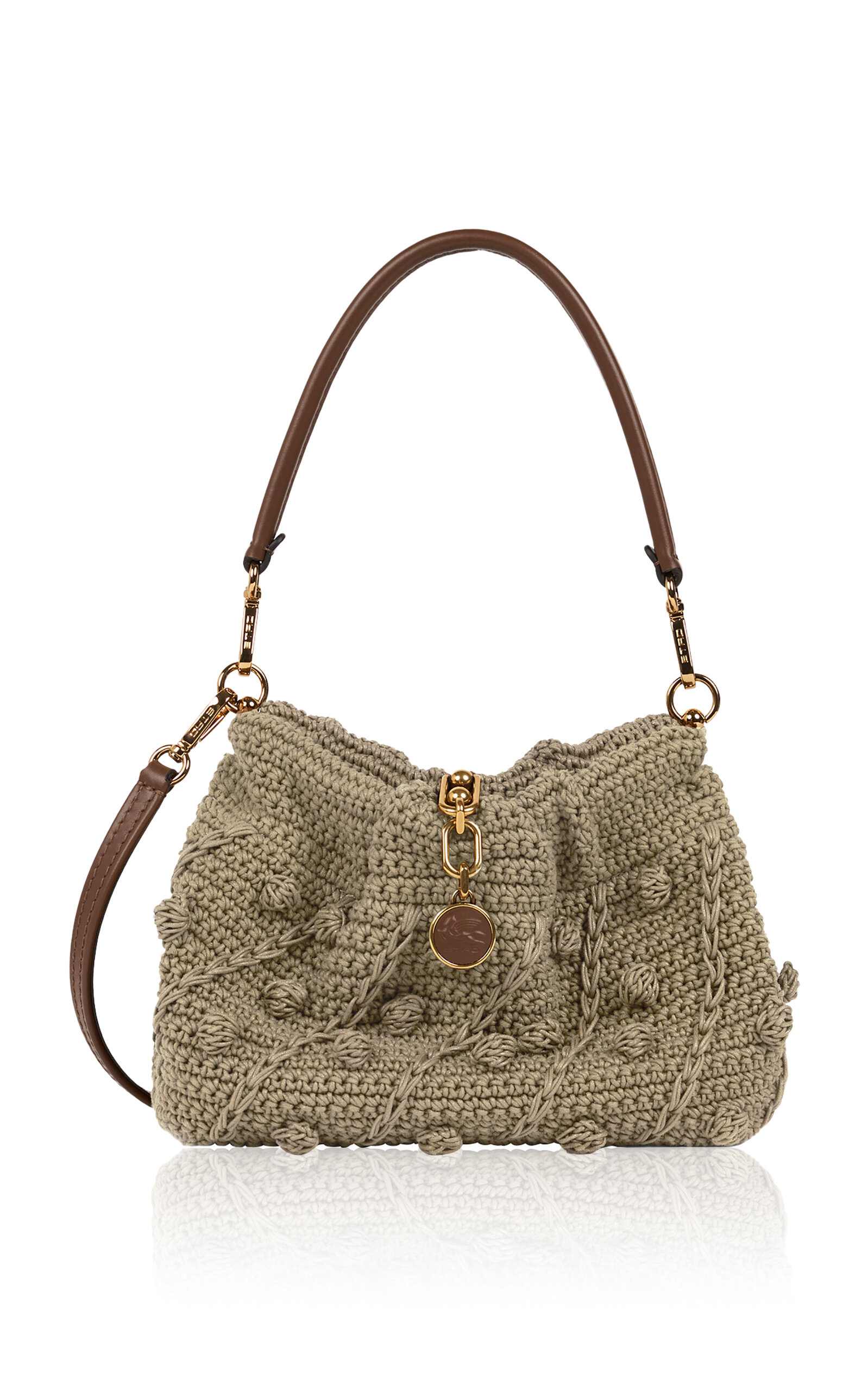 Etro Etro Vela Piccola Crochet Shoulder Bag