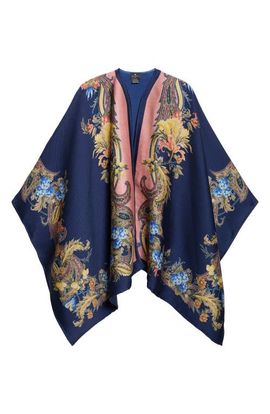 Etro Etro Wool & Modal Cape