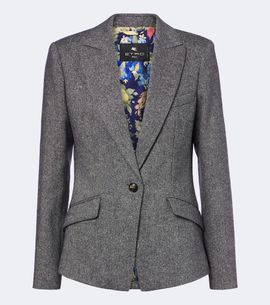 Etro Etro Wool and silk-blend blazer