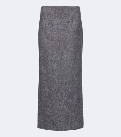 Etro Etro Wool and silk-blend maxi skirt