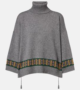 Etro Etro Wool, cashmere, and cotton-blend sweater